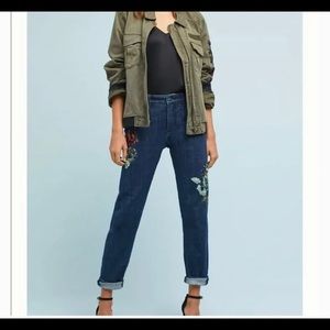 Pilcro and the Letterpress Embellished Jeans